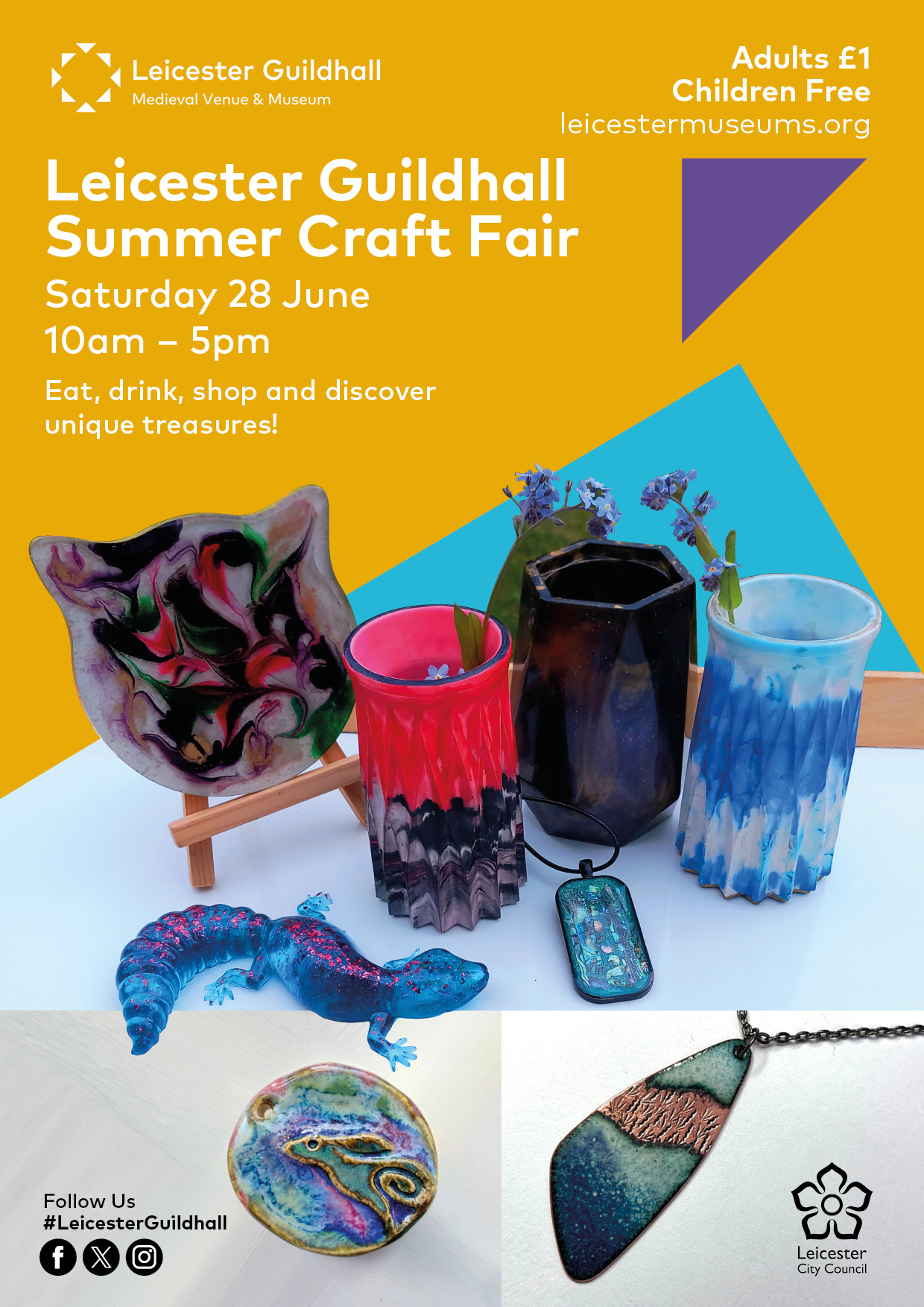 Leicester Guildhall Summer Craft Fair